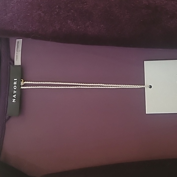 Luxurious Velvet Robe in Deep Purple Natori - Picture 4 of 4